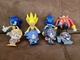JAKKS Pacific Sonic the Hedgehog 4" Bendable Action Figures Wave 2 Lot of 4