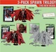 McFarlane Toys Kickstarter Spawn Trilogy Figure 3 Pack Set SIGNED Todd McFarlane