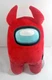 TOIKIDO Among Us Red 12" Plush w/ Devil Horns NWT J1