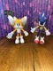 JAKKS Pacific Sonic the Hedgehog 3.9 Inch Snd Tails Bendy Bendable Figures Lot