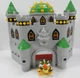 Nintendo Super Mario Deluxe Bowser's Castle Playset Sounds 2.5" w/ Bowser Figure