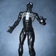 2001 Marvel Legends ToyBiz 6" Spider-Man Classics Series Black Suit Figure