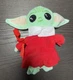 Disney Star Wars the Mandalorian Grogu Baby Yoda 8" Holiday Plush Red