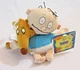 Tommy & Spike Rugrats mini beanbag dolls by Applause with Tags!