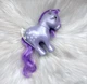2017 My Little Pony 35th Anniversary Blossom Rerelease G1 Purple Shiny Hasbro