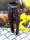 Hot toys VGM047 Cyberpunk Johnny 1/6 action figure's brown leather pants & belt
