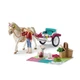 schleich HORSE CLUB &mdash; 42467 Carriage Ride With Picnic Playset, 32-Piece Horse an