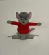 Disney The Rescuers 3" Bernard Bendy Figure Vintage New