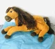 Spirit Pony Plush Free Stallion Plush Toy Large  Brown Horse Dreamworks
