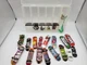 LOT OF 16 TECH DECK FINGER BOARDS WITH STICKERS/WHEELS/TOOLS