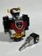 Vintage Voltron: Y & K Black Golion Force #4 - Die Cast Metal, 1981 Japan GB-36