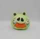Angry Birds Grandpa Mustache Plush 5" Toy Green Commonwealth 2010 Rovio No Sound