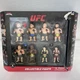 UFC Collectible Fights 8 Figure Set PMI Ultimate Collection- New/Damaged Box