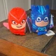 Just Play PJ Masks Power Heroes Owlette & Catboy Plush Toys Washable 2024