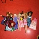 Mixed lot 8 Disney Princess dolls Mattel Hasbro Anna Elsa Ariel Mirabel Rabunzel