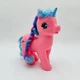 GI GO Wonder Pony -Fakie MLP SML-16-B1 JUMBO 9" Pink Unicorn w/Rainbow CUTE!
