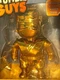 Ninja (Gold) Action Figure & Stickers Stumble Guys 2024 Scopely - New