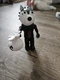 Roblox Wolf Action Figure Willow w/ Money Bag Black Outfit