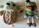 8" Star Wars Mattel Mandalorian  & Child Baby Yoda Grogu Plush Set Of 2 Movie