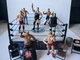 1998 Jakks Pacific WWF/WWE Wrestlemania Ring,and 7 Figures/props (Jakks Pacific)
