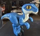 Imaginext Jurassic World XL Blue Raptor 9 in Toy Dinosaur Mattel 2020