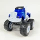 Blaze And The Monster Machines CRUSHER 3" Blue Semi Truck Diecast Mattel 2014