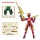 Titan 13 Multi-Jointed Movable Robot Action Figure with Dog Character Toy Gift