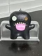 SPIN MASTER FUGGLER COLLECTIBLE KEYCHAINS SERIES 2 COMMON OOGAH BOOGAH BLACK