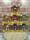 Jada Metalfigs M&M's 7 Character Set Orange Yellow Green Red Blue Purple Brown