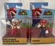 Super Mario Lot Of 2 FIRE MARIO & MARIO 2.5&rdquo; Figures Jakks Pacific New