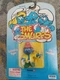 Vintage Smurf Schleich PVC Mini Construction Figure 1995 In Package #20825 NOS