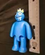 Happy Blue Rainbow Friends Action Figure 5" PhatMojo Used Man Crown Drool