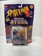 Vintage 1994 ToyBiz Spider-Man Web of Steel Spider-Man vs Hobgoblin New H89