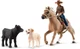 Schleich Farm World Western Riding Adventures w/Cowboy Playset #42578