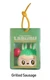 POP MART THE MONSTERS WACKY MART PINCH BAG 'Grilled Sausage' (Sealed/US Seller)