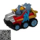 Angry Birds Go Telepods Kart Toy Car Replacement 2013 Rovio QR Code A6028