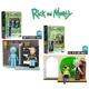 Rick & Morty SMITH GARAGE RACK & EVIL RICK AND MORTY Small Construction Set of 2