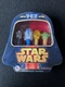 Star Wars Limited Edition Pez Candy Dispensers Set Darth Vader Helmet Metal Tin