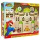 Nintendo Super Mario Deluxe Bowser's Castle Playset with a Bowser action figure 