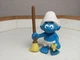 Schleich Smurf Ship Boy - 20763 - Pirates 2014 with Broom Mop, Smurfs 