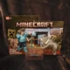 Mattel Minecraft Movie Diamond Armor Steve Wolf Figure 2 Pack SEALED Jack Black