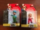  WoN Super Mario Figure 2.5" Fire Mario & Ice Luigi 2014 Jakks Series 1-1