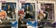 NEW Bleach Anime Heroes Lot Of 3 Ichigo Kurosaki Renji Abarai Nobara Kugisaki 