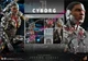 Hot Toys TMS057 Cyborg Victor Stone 1/6 Action Figure Toy Model Standard Edition