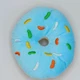 Donut Plush 5&rdquo; Blue Sprinkles Cute Kawaii Food Stuffed Toy