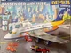 Demkia Passenger Airlines Airplane Building Block Kit #0918-93 Open Box READ