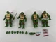 NECA TMNT Teenage Mutant Ninja Turtles Eastman & Laird Mirage Comics 4 Pack 