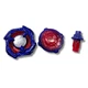 Takara Tomy Beyblade X BX-00 Cobalt Drake 4-60F Metal Coat Blue Japan Rare