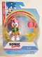 CLASSIC SONIC THE HEDGEHOG AMY with YELLOW CHAOS EMERALD 4" FIGURE JAKKS PACIFIC