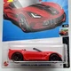 2019 Hot Wheels HW Roadsters Corvette C7 Z06 Convertible Red 95/250 5/5